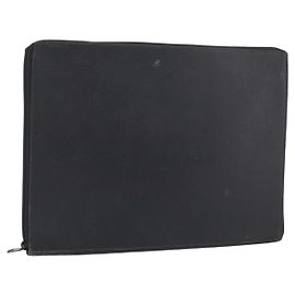 Hermès HERMES Pochette en cuir noir Auth ti4044 - Jerrillo Autre