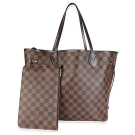 Louis Vuitton Damier Ebene Canvas Neverfull MM Brown