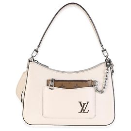 Louis Vuitton Quartz Epi Marelle Branco