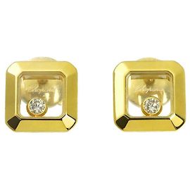 Orecchini Chopard Happy Diamonds Square Altro