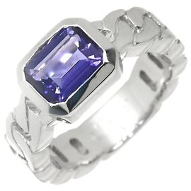 Anel Chanel Iolite em Ouro Branco 18K Outro