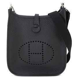 Hermès Borsa a tracolla Hermes Evelyne TPM Nero