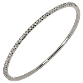 Autre Marque Bracelet jonc Tiffany & Co. Metro Hinge avec diamants Autre