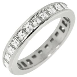 Autre Marque Tiffany & Co. Princess Cut Full Circle Diamantring Andere
