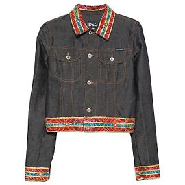 Autre Marque Dolce & Gabbana Chaqueta vaquera años 2000 Multicolor