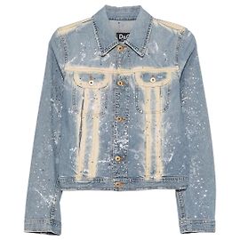 Autre Marque Dolce & Gabbana Giubbotto in jeans anni 2000 Blu chiaro