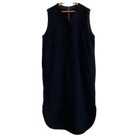 Autre Marque FORK&SPOON Wool Dress Blue Navy blue