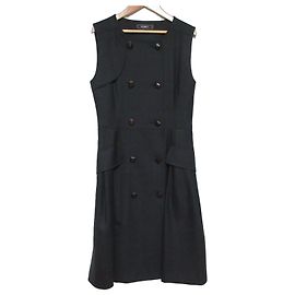 Autre Marque Vestido sin mangas Foxey Castaño Gris antracita