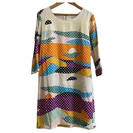 Autre Marque marimekko Vestido Dot Mini Multicolor