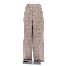 Céline Karo Hose aus Seide Braun Braun