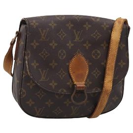LOUIS VUITTON Monogram Saint Cloud GM Shoulder Bag M51242 LV Autre