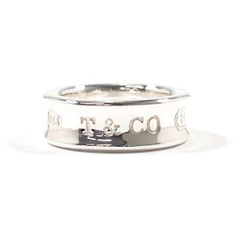 Autre Marque Tiffany & Co. 1837 Medium Band Ring Silvery