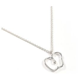 Autre Marque Tiffany Apple Elsa Peretti Necklace Silvery