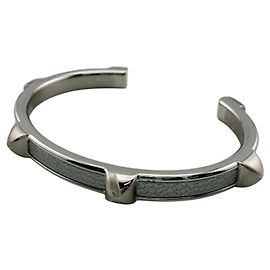 Bracelet Hermès Athña Argenté Plaqué Or Argenté