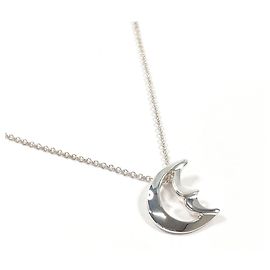 Autre Marque Collana Tiffany Crescent Moon Paloma Picasso Argento