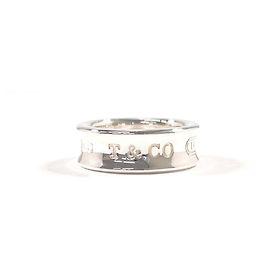 Autre Marque Bague Anneau Tiffany 1837 Medium en Argent Argenté