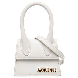 Jacquemus White Leather Le Chiquito White
