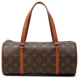 Louis Vuitton Brown Monogram Papillon 30 Marrom