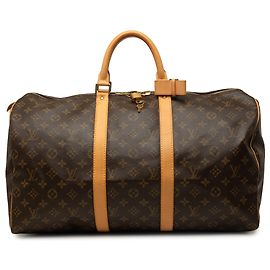 Louis Vuitton Brown Monogram Keepall 50 Brown