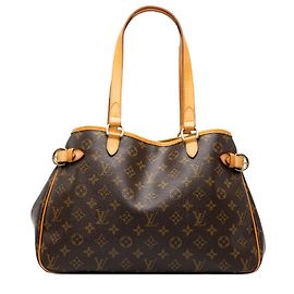 Louis Vuitton Brown Monogram Batignolles Horizontal Brown