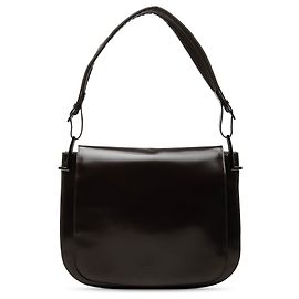 Borsa a tracolla Gucci in vitello marrone Marrone Marrone scuro
