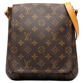 Louis Vuitton Brown Monogram Musette Salsa PM Short Strap Marron