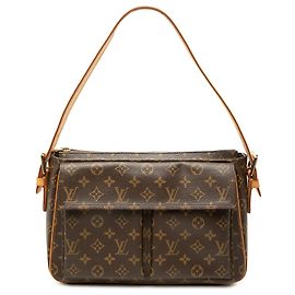 Louis Vuitton Brown Monogram Viva Cite GM Marrom