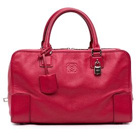 LOEWE Amazona 36 em couro rosa Rosa Outro