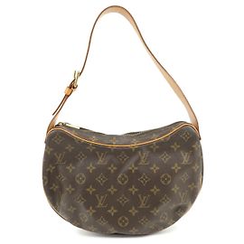 Louis Vuitton Croissant Monogram Canvas MM Marrom