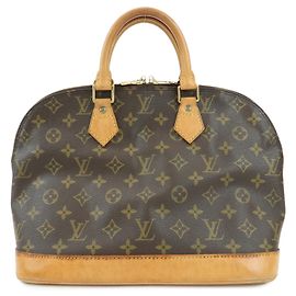 Louis Vuitton Vintage Alma Monogram Canvas PM Marron