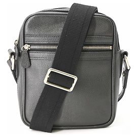 Louis Vuitton Dimitri Shoulder Bag Black