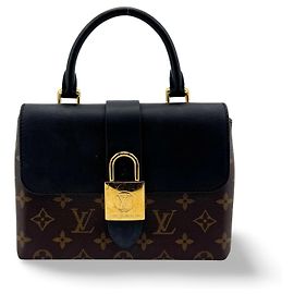 Louis Vuitton Locky Monogram Canvas with Leather BB Black