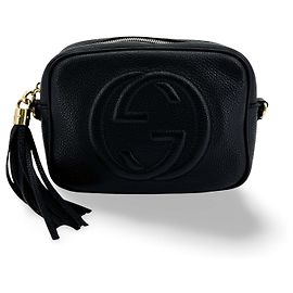 Gucci Soho Disco Leather Small Noir