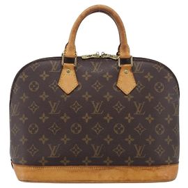 Louis Vuitton Vintage Alma Monogram Canvas PM Marrom