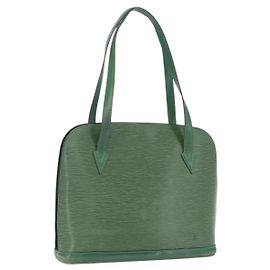 Louis Vuitton Lussac Epi Leather Vert