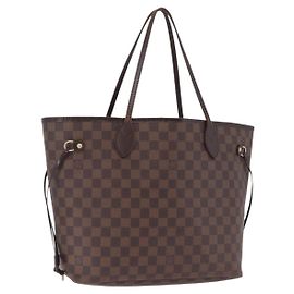 Louis Vuitton Neverfull Damier Ebene MM Marrom