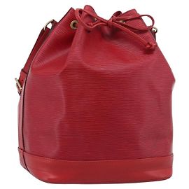 Louis Vuitton Petit Noe Epi Leather Medium Rouge