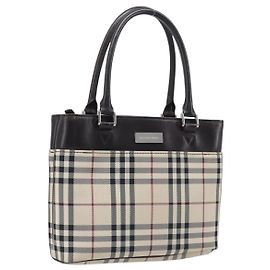 Burberry Nova Check Nova Check Canvas Large Bege