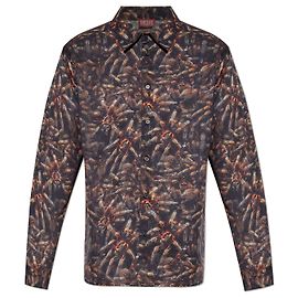 Diesel Camisa S-SIMPLY-SPIDER-PJBK Marrom
