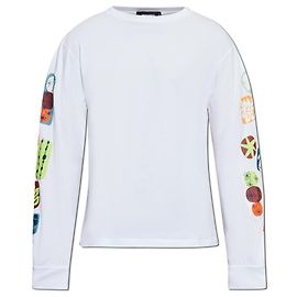 Dsquared2 Camiseta de manga larga "Summer Lovers" Blanco
