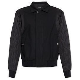 Chaqueta bomber de lana negra Dsquared2 Negro