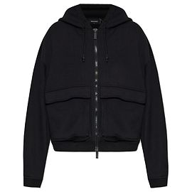 Hoodie Dsquared2 preto de algodão Preto