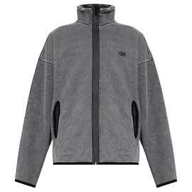 Diesel Jacke `S-BATY-NEW` mit Fleece Grau