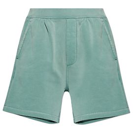 Dsquared2 Green Cotton Sweat Shorts Green