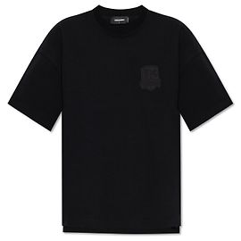 Dsquared2 Sweatshirt avec écusson Noir