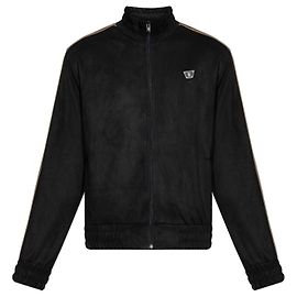 Autre Marque Veste en faux daim Noir
