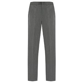 Tod's Crisp Crease Hose Grau Wolle Grau