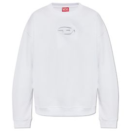 Diesel S-BOXT-OD Sweatshirt Weiß Baumwolle Weiß