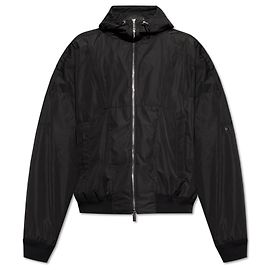 Dsquared2 Kapuzenjacke Schwarz aus Polyester Schwarz