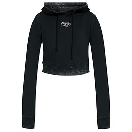 Diesel Sweatshirt F-SLIMMY-HOOD-P5 Schwarz
